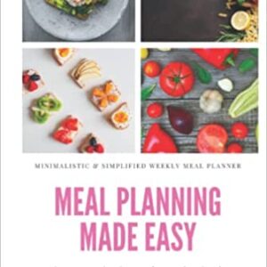 Minimalistic and simple meal planner